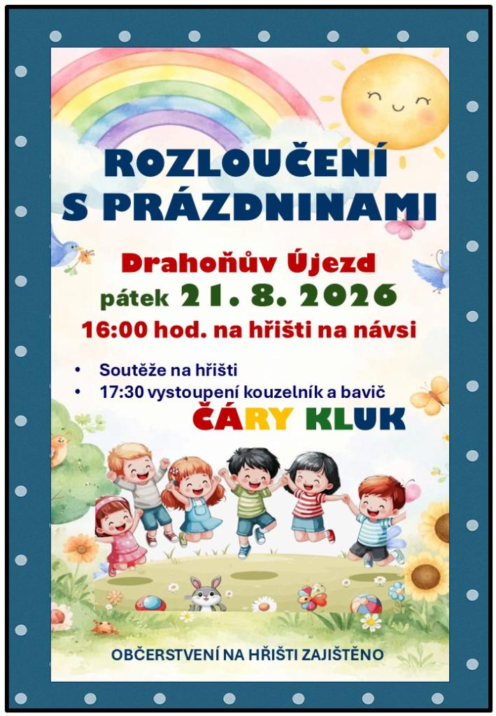 Rozloučení s&nbsp;prázdninami.